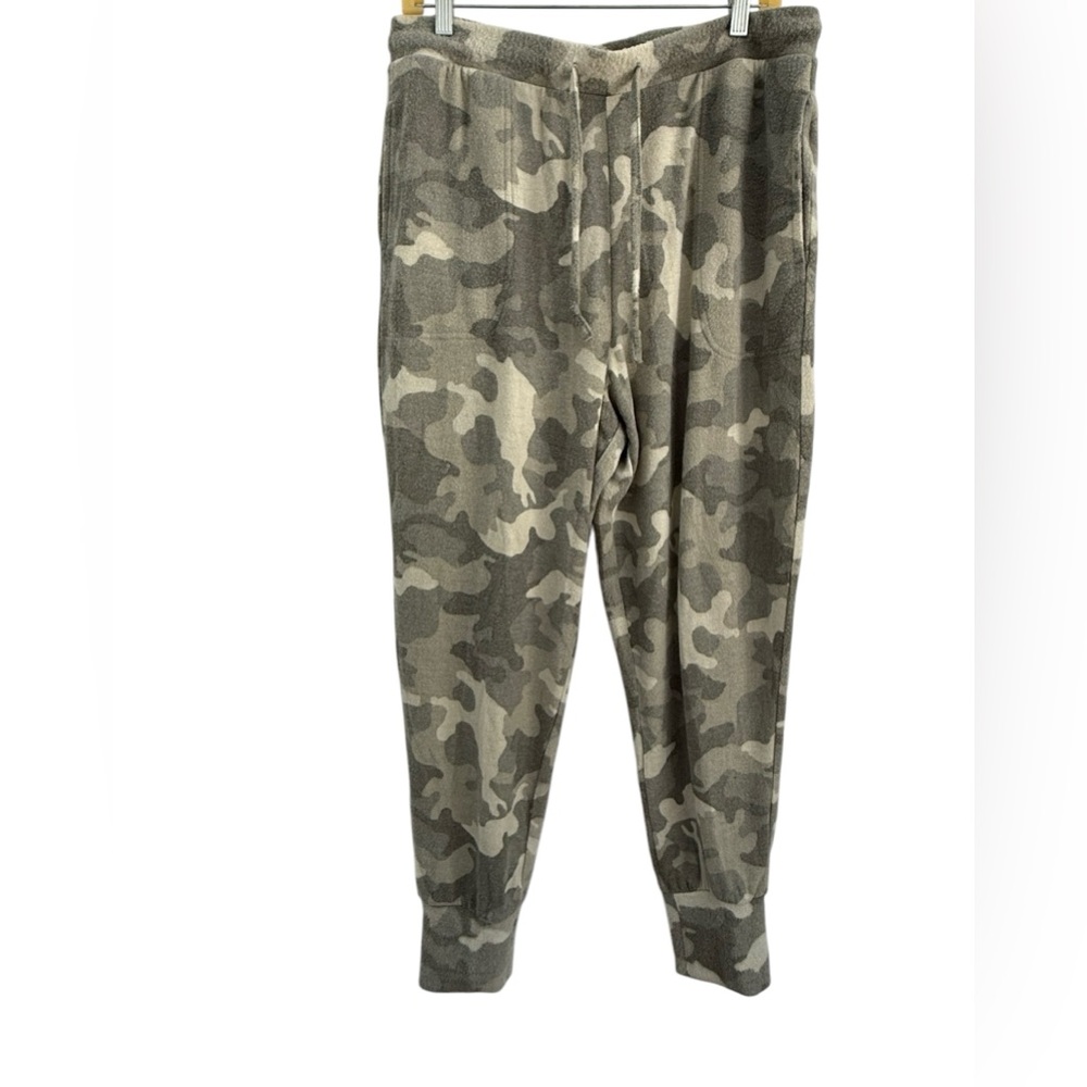 Pink Rose Juniors Fleece Camouflage Joggers